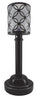 Torch Light VL-18L1PW 18" Pewter/Matte Black  Wireless & All-Weather Multi-Use Table Lamp PLUS