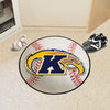 Kent State University Baseball Rug - 27in. Diameter