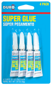 Duro 1400336 Super Glue 4 Count