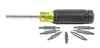 Klein Tools 1/4 in. X 4 in. L Multi-Bit Screwdriver 15 pc