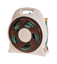 Ames  Reel Easy  60 ft. Free Standing  Cassette  Brown  Hose Reel