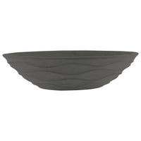 Syndicate Sales Inc 7603-04-23 15-1/2" X 6" Slate Gray Urban Wave Bowl (Pack of 4)