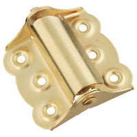 National Hardware 2-3/4 in. L Brass-Plated Spring Hinge (Pack of 5).