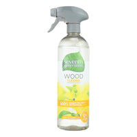 Seventh Generation - Wood Cleaner - Lemon Garden - Case of 8 - 23 fl oz.