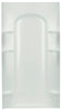 Sterling Ensemble 72-1/2 in. H X 34 in. W X 42 in. L White Shower Back Wall