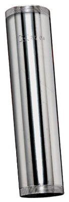 Sink Drain Threaded Tube, Chrome-Plated, 1.25 x 6-In.