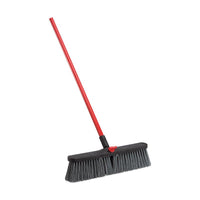 Libman  Polymer Fiber  18 in. Rough Surface Push Broom