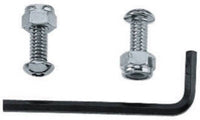 Custom Accessories Metal License Plate Fasteners