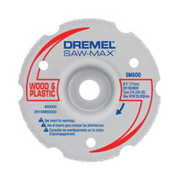 Dremel Saw-Max 3 in. D Carbide Flush Cut Wheel 1 pc