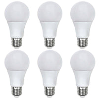 Global Value Lighting A19 E26 (Medium) LED Bulb Soft White 60 W 6 pk