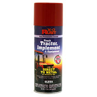 Rust-Preventative Enamel, Paint & Primer for Metal, Truck, Tractor, Implement & Equipment, New Holland Red, 12 oz. Spray