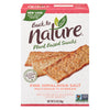 Back To Nature Multigrain Flatbread - Pink Himalayan Salt - Case of 6 - 5.5 oz