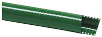 PVC Water Suction Hose, 2-In. x 100-Ft., Green