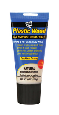 DAP Natural Shrink-Resistant All-Purpose Wood Filler 6 oz.