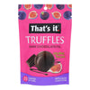 That's It - Truffl Dark Chocolate Fig - Case of 6-3.5 OZ