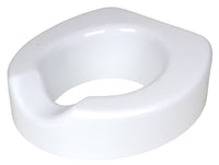 Carex Health Brands FGB32000 4" Quick-Lock Raised Toilet Seat                                                                                         