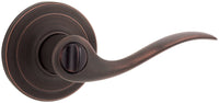 Weiser Steel Toluca Venetian Bronze Residential Privacy Lockset 1-3/4 in.