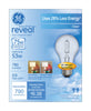 GE Reveal 53 W A19 A-Line Halogen Bulb 790 lm Daylight 2 pk