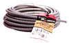 Armored Cable, Steel Jacket, 12/3 ACT, 50-Ft.