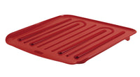 Rubbermaid  1.3 in. H x 15.3 in. W x 14.3 in. L Plastic  Dish Drainer  Red