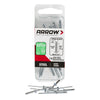 Arrow 1/8 in. D X 1/2 in. Steel Long Rivets Silver 15 pk