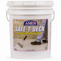 Safe-T-Deck Urethane Paint, Smooth Extra Hard Grey, 5-Gallons