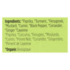 Spicely Organics - Organic Tandoori Masala Seasoning - Case of 6 - 0.45 oz.