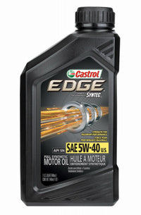 Edge 5W-40 Motor Oil, 1-Qt. (Pack of 6)