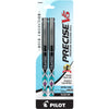 Pilot Precise V5 Black Rollerball Pen 2 pk (Pack of 6)