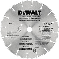 Dewalt DW3330 7-1/4" Iron & Steel Cutting Circular Saw Blade