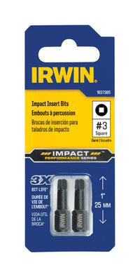 Irwin  Impact Ready Drill Bit  Steel  2 pc.