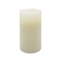 Matchless Darice Ivory Vanilla Honey Scent Pillar Flameless Flickering Candle 6 in. H x 3.15 in. Dia. (Pack of 4)