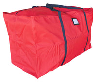 Holiday Storage Bag, Multi-Purpose, Red Polyester, Jumbo