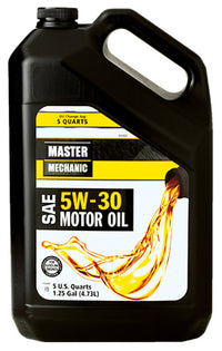 Motor Oil, 5W-30, 5-Qts. (Pack of 3)