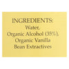 Flavorganics Organic Vanilla Extract - 8 oz