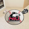 Northern Illinois University Baseball Rug - 27in. Diameter