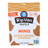 Rip Vanilla Wafels - Wafel Dtch Caram & Vanilla Ls - Case of 6 - 3.55 OZ