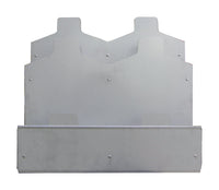 Ali  16.7 in. H x 19.49 in. W x 13.95 in. L Gray  Bulk Sandpaper  Display Rack  Metal