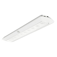 Good Earth Lighting 12 in. L Silver Battery Powered LED Motion Light Bar 160 lm