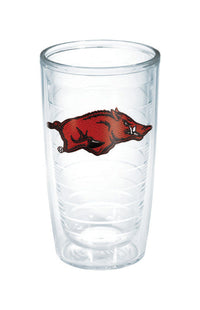 Tervis  16 oz. Arkansas Razorbacks  Tumbler  Clear