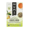 Numi Tea Organic Tea - Decaf Ginger Lemon - Case of 6 - 16 Bags