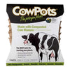 CowPots 3.37 in. H X 3.25 in. W X 2.25 in. L Plant Pot Seed Starter 12 pk (Pack of 12)