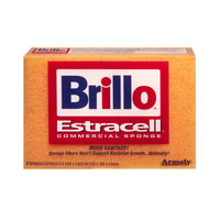 Brillo Estracell Heavy Duty Sponge For All Purpose 6 in. L 1 pc