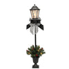 Celebrations Incandescent Clear/Warm White 48 in. Lamp Post Yard Decor