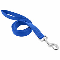 Pet Expert Nylon Dog Leash, Blue, 1-In. x 6-Ft. (Pack of 3)