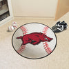 University of Arkansas Baseball Rug - 27in. Diameter