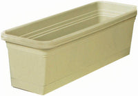 Southern Patio Wb3012Og 30 Olive Green Window Box Planter With Attached Saucer (Pack of 12)