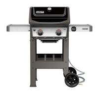 Weber  Spirit II E-210  2 burners Natural Gas  Grill  Black  26500 BTU