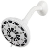 Waxman Consumer Group 8335000 5 White Serene 3-Spray Fixed Shower Head