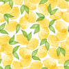 Magic Cover 54-6248a-15y 15 Yards X 54 Lemons Flannel Backed Yard Goods Cover